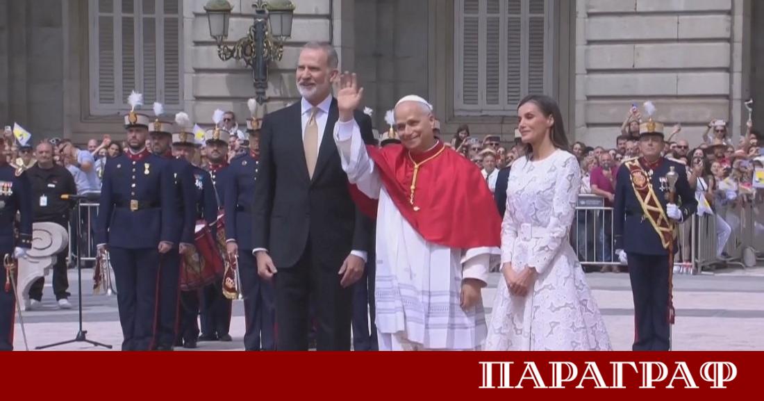 Папа Лъв XIV започна своето историческо седемдневно посещение в Испания