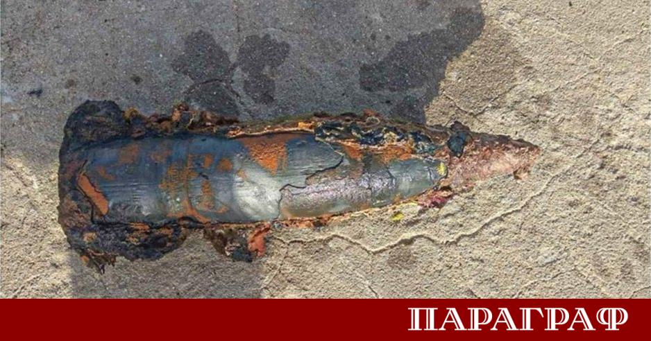 Противотанкова мина беше открита на плажа в Офринио Тузла област