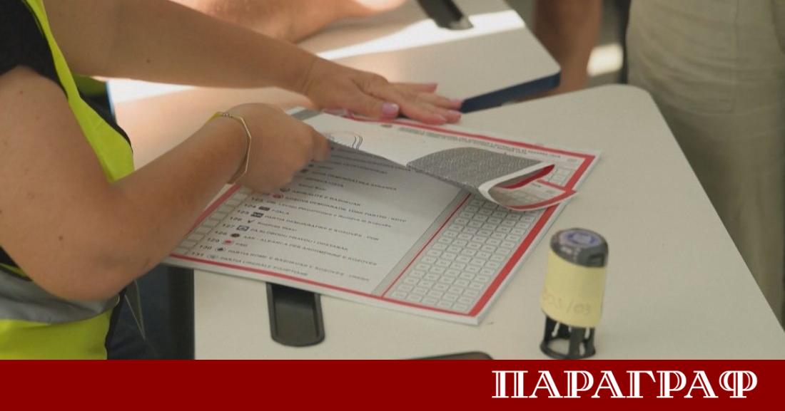 Първите резултати от екзитполовете в Косово показват категорична преднина за