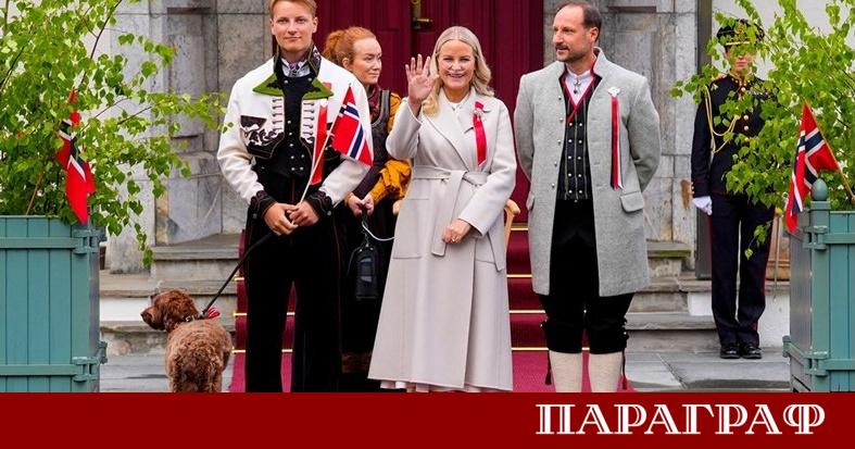 Бъдещата кралица на Норвегия принцеса Мете Марит се намира в