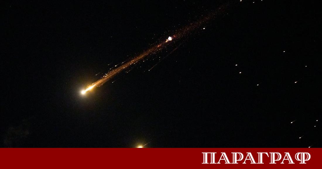 Иран предприе мащабна военна операция срещу Израел Техеран изстреля вълни