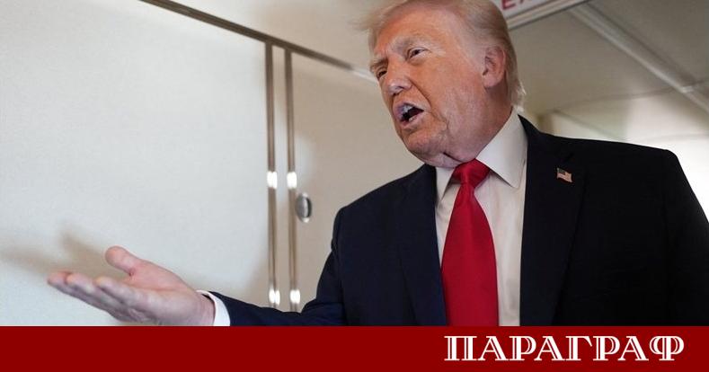 Президентът на САЩ Доналд Тръмп предприе решителни дипломатически действия за