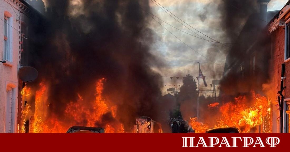 Северноирландската столица Белфаст стана арена на мащабни антиимигрантски протести и