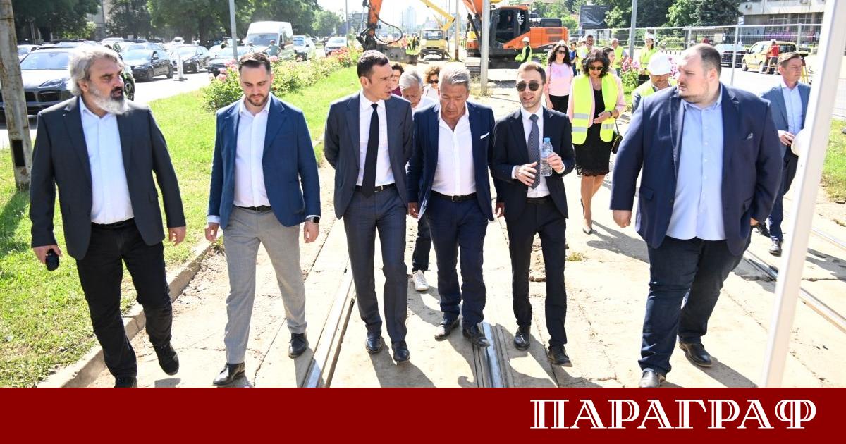 Столичната община стартира мащабна реконструкция на трамвайния път по бул