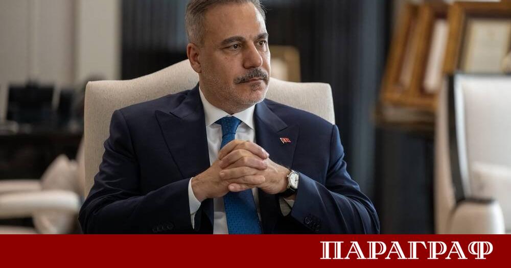 Министърът на външните работи на Турция Хакан Фидан направи важно