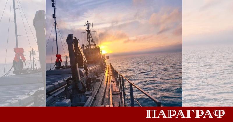 Плавателната фаза на тактическото учение на Флотилия бойни и спомагателни