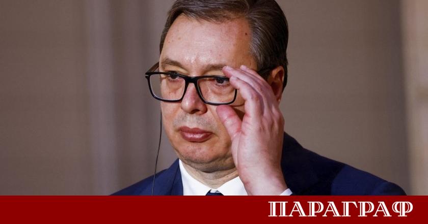 Сръбският президент Александър Вучич обяви официално своето намерение да се
