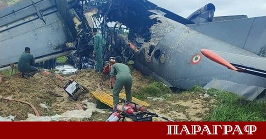 Индийски военнотранспортен самолет Антонов Ан 32 на индийските военновъздушни сили