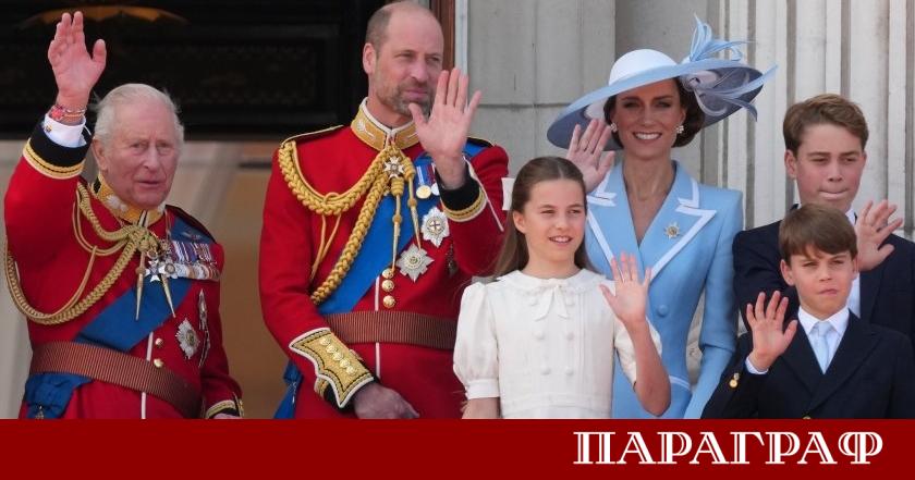 Великобритания отбеляза официалния рожден ден на крал Чарлз III с