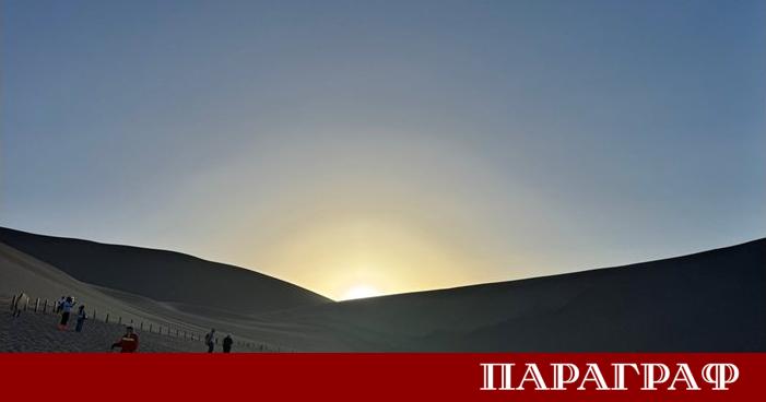 В западната част на китайската провинция Гансу се намира едно