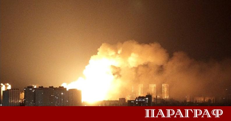 Украинските въоръжени сили съобщиха за мащабна руска въздушна атака през