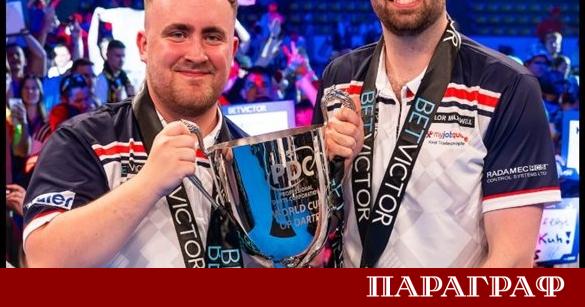 Английският национален отбор по дартс постигна исторически успех във Франкфурт
