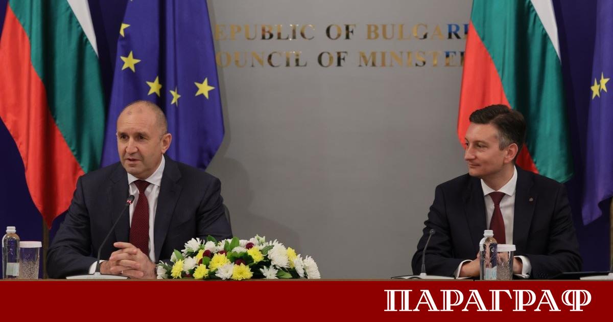 Премиерът Румен Радев представи днес в Министерски съвет новата система