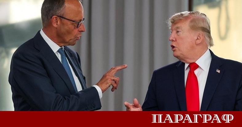 Германският канцлер Фридрих Мерц изрази задоволство от атмосферата по време
