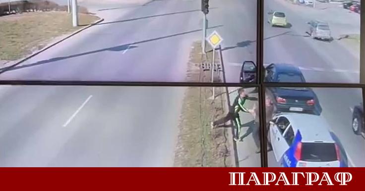 Системата за видеонаблюдение в Пловдив засне сблъсък между двама водачи