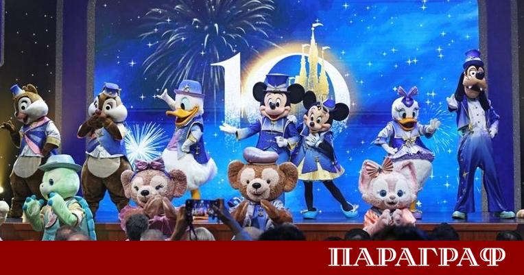 Шанхайският увеселителен парк Дисниленд отбелязва своята десета годишнина с мащабни