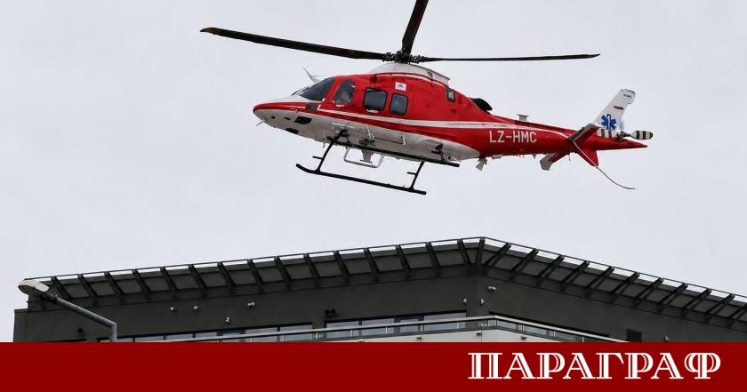 Два медицински хеликоптера извършиха критична спасителна мисия за транспортиране на