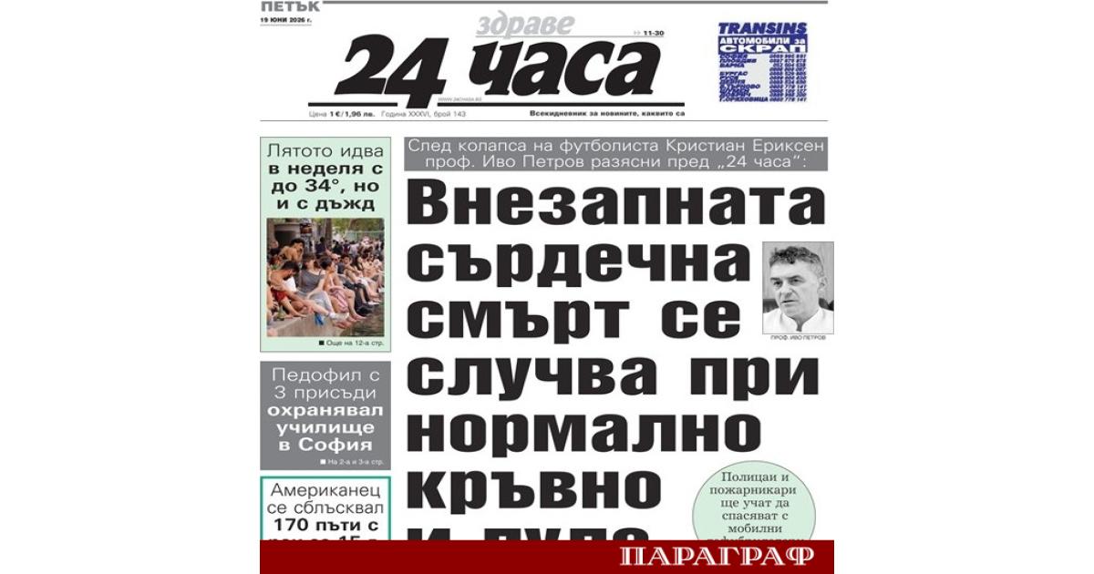 След внезапния колапс на футболиста Кристиан Ериксен по време на