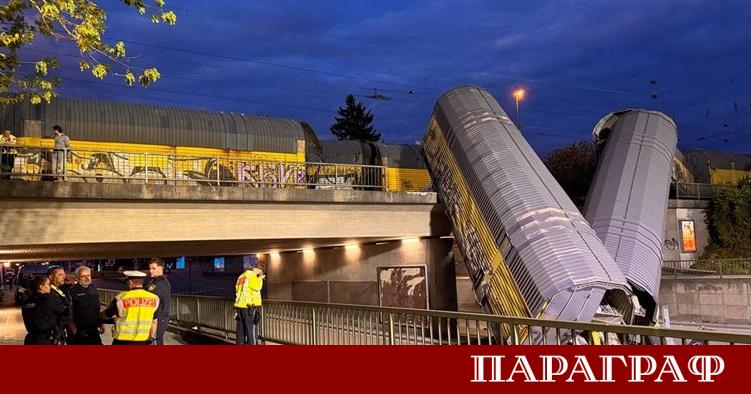 Тежък железопътен инцидент предизвика сериозна тревога в германския град Мюнхен