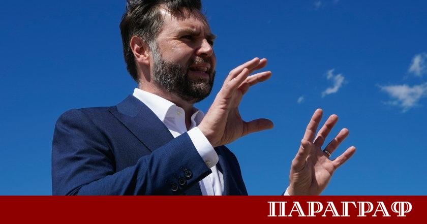 Вицепрезидентът на САЩ Джей Ди Ванс пристигна в Швейцария за