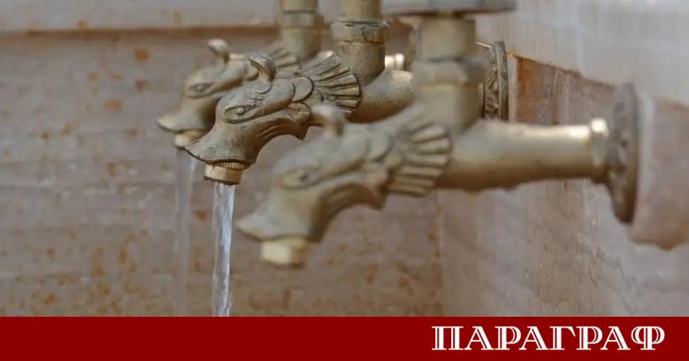 Половината от градските чешми в София не функционират в началото