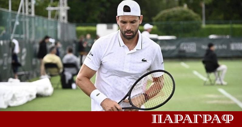 Най добрият български тенисист Григор Димитров отбеляза положителен скок в