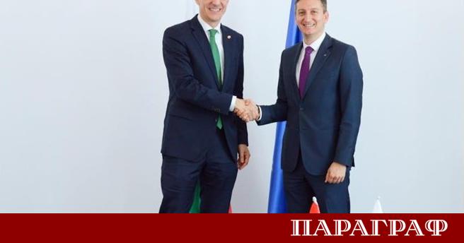 Министърът на иновациите и дигиталната трансформация Иван Василев проведе официална