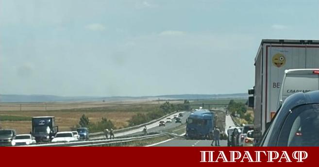 Тежка трагедия почерни движението по магистрала Тракия днес Инцидентът се