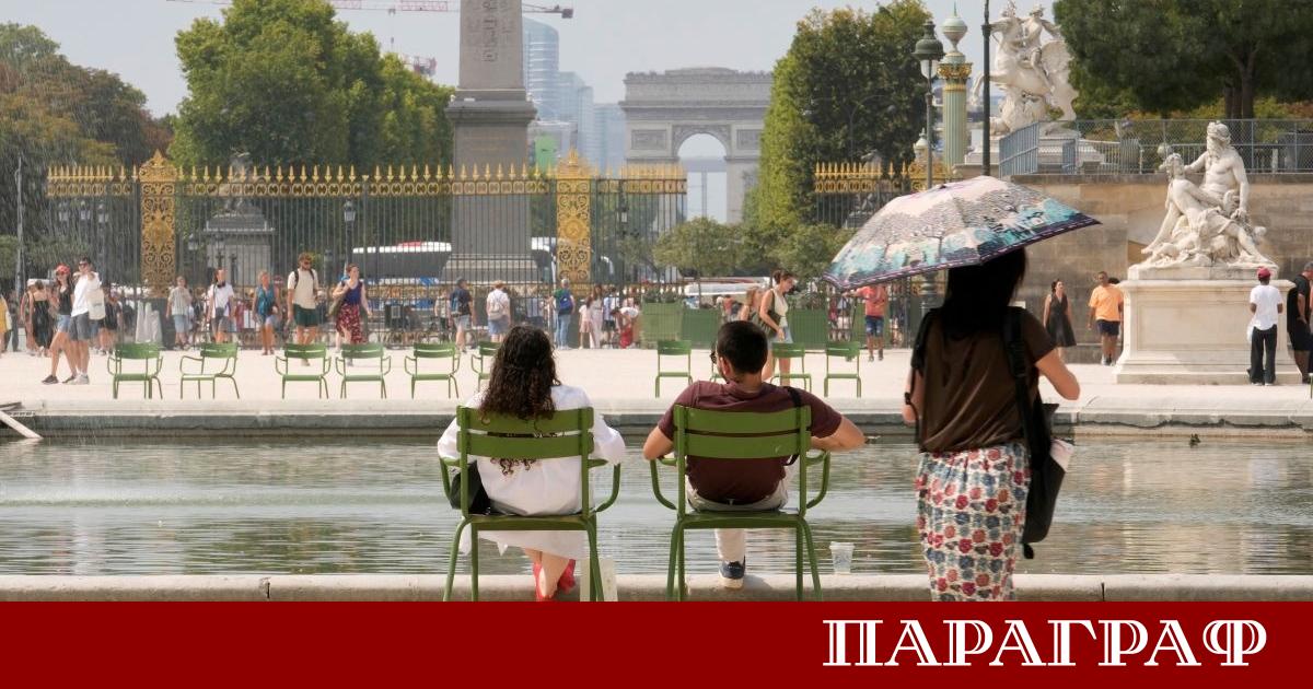 Франция е обхваната от необичайни и опасни горещини В една