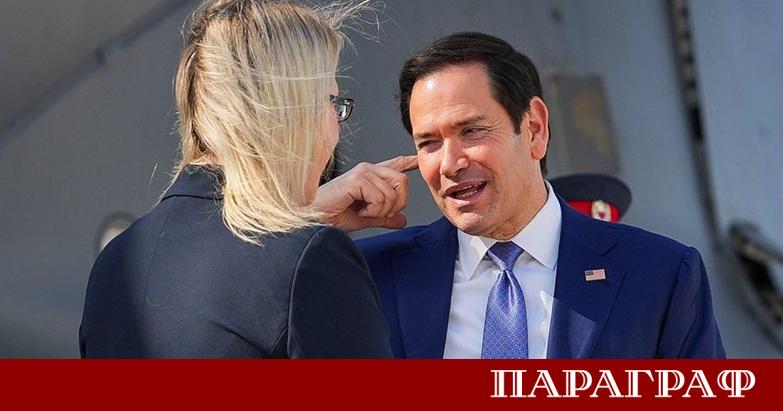 Държавният секретар на САЩ Марко Рубио направи официално изявление относно