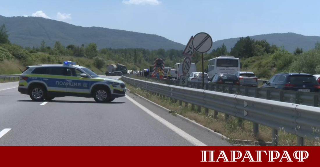 Трагичният инцидент на 290 ия километър на магистрала Тракия отново