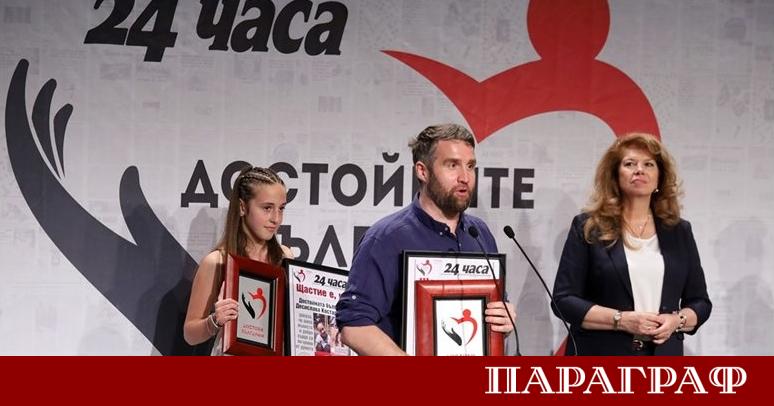 Актьорът Даниел Пеев известен като Дънди получи престижното отличие Достоен