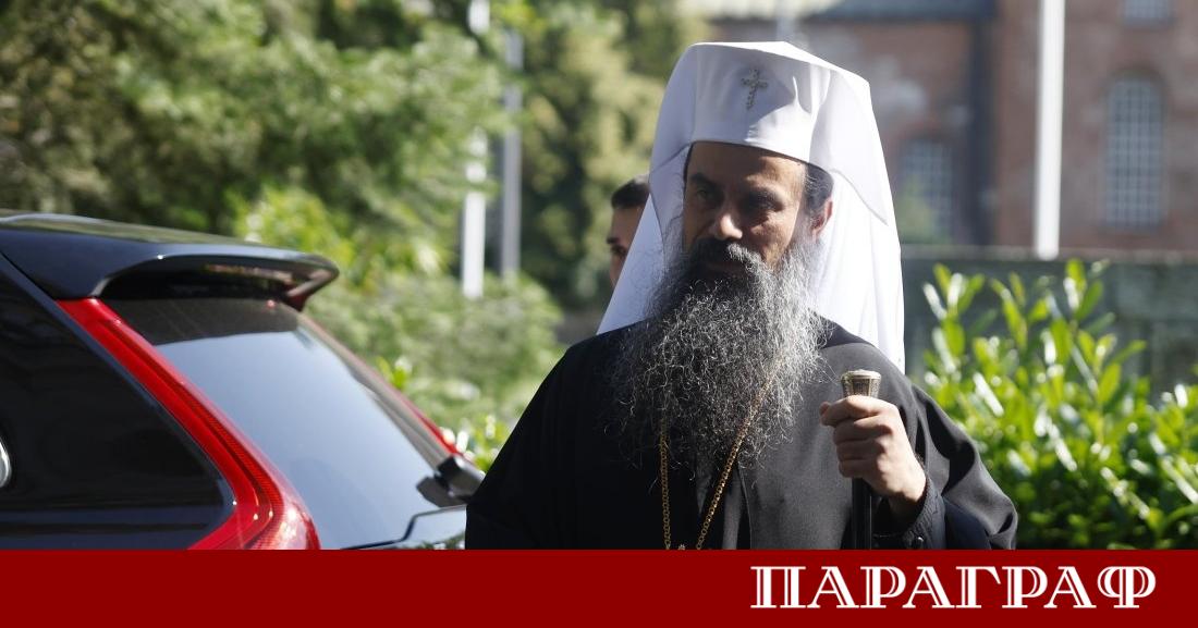 Българският патриарх Даниил изрази категорична подкрепа за намерението на президента
