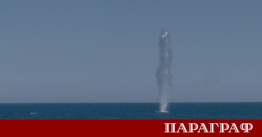 Военноморските сили на Република България успешно неутрализираха безпилотен летателен апарат