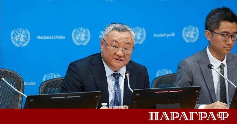 На 26 юни постоянният представител на Китай в ООН Фу