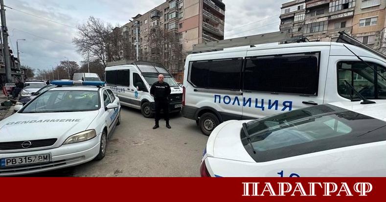 Пловдивският квартал Столипиново стана арена на мащабна полицейска операция в