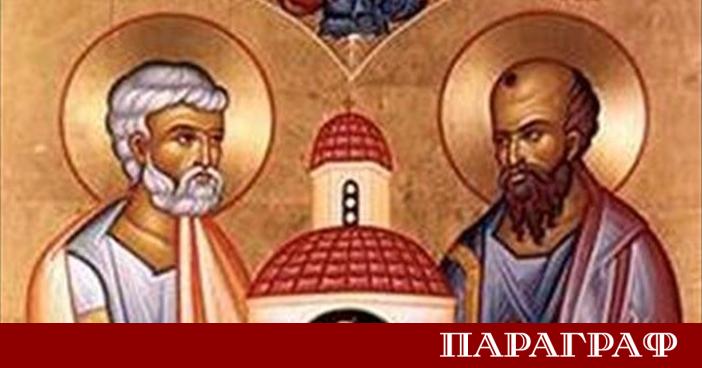Днес на 29 юни Православната църква чества паметта на светите