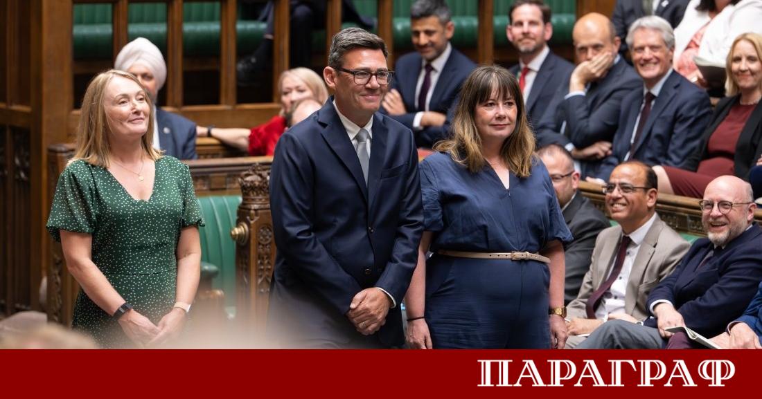 Анди Бърнам който е основният претендент за следващ премиер на