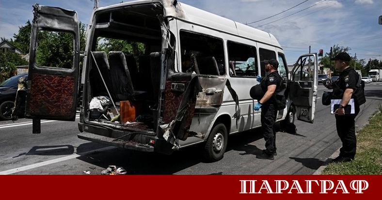 Най малко осем души загинаха при руски атаки над украинските