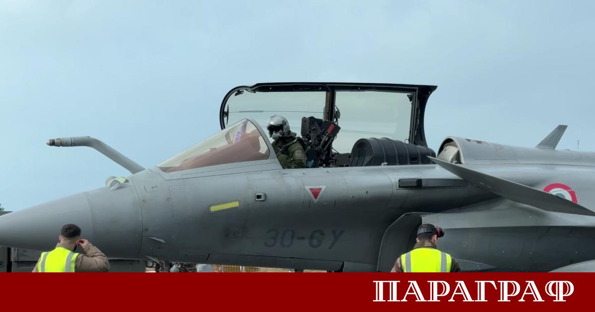 Българските Военновъздушни сили ВВС проведоха успешна операция по охрана на