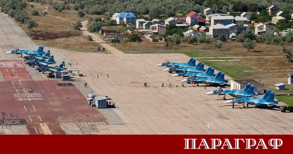 Украински дронове успешно атакуваха хангари с руски изтребители във военновъздушната