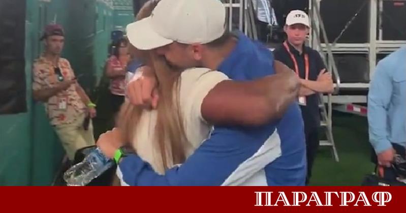 Най добрият български тенисист Григор Димитров отново привлече вниманието на