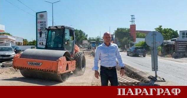 Реконструкцията на една от най важните входно изходни артерии в