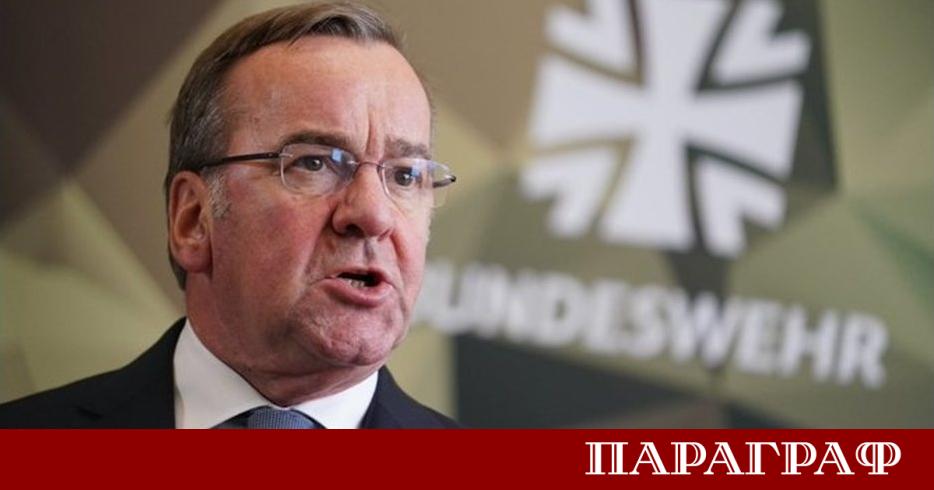 Министърът на отбраната на Германия Борис Писториус изрази сериозни опасения