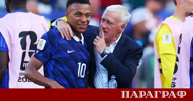 Селекционерът на Франция Дидие Дешан предприе извънредни мерки по време