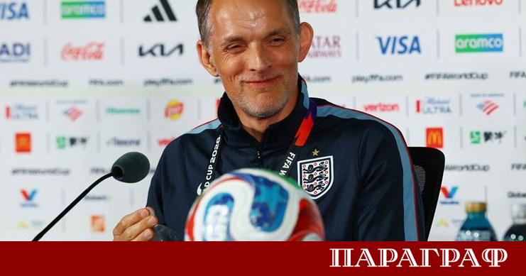 Националният селекционер на Англия Томас Тухел се изправи пред медиите