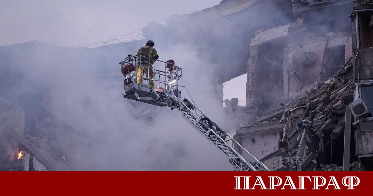 Русия проведе мащабна въздушна операция срещу украинската столица и прилежащата