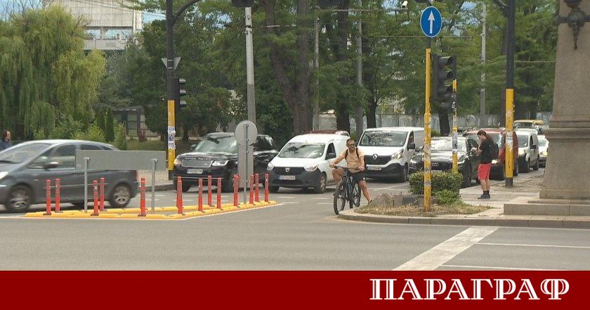 Новата организация на движението на едно от най натоварените кръстовища