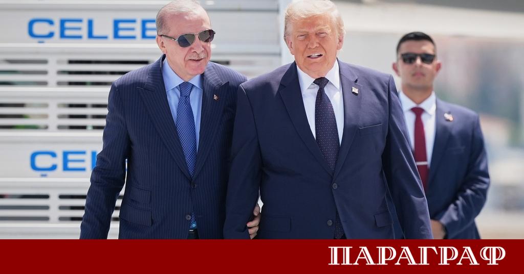 Президентът на САЩ Доналд Тръмп пристигна в Анкара за лидерските