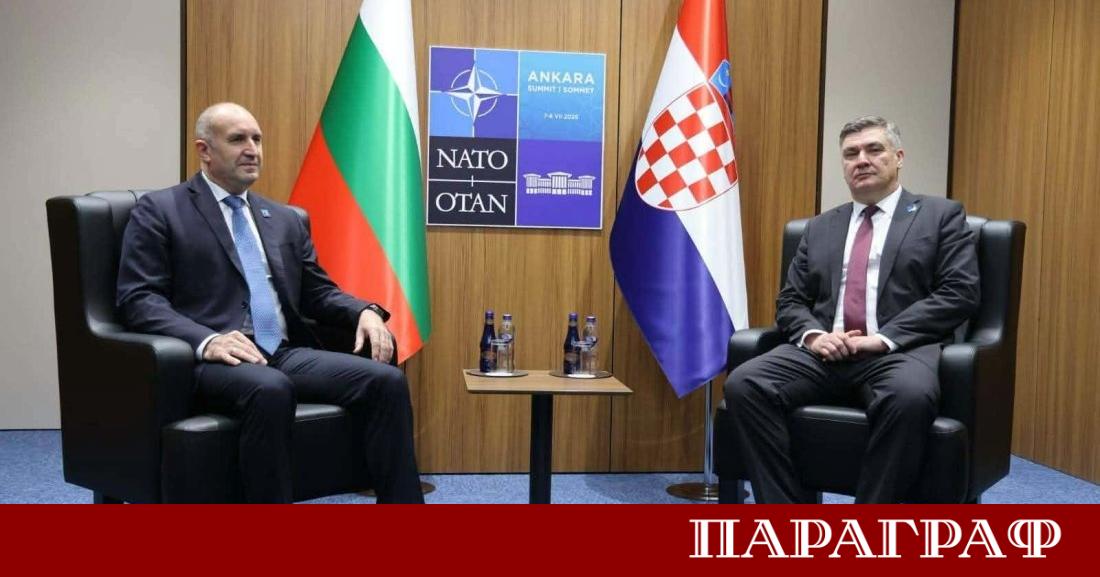 Министър председателят Румен Радев проведе ключова среща с президента на